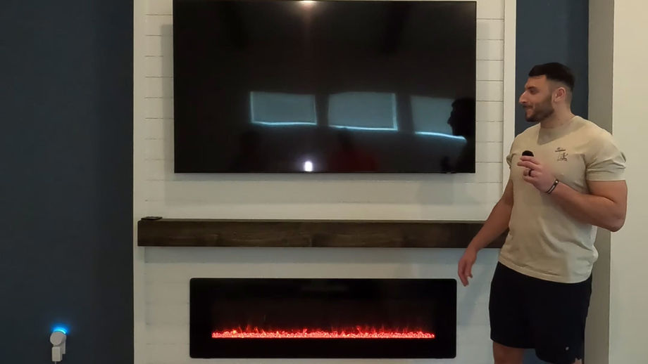 Hidden Mantel Drawer
